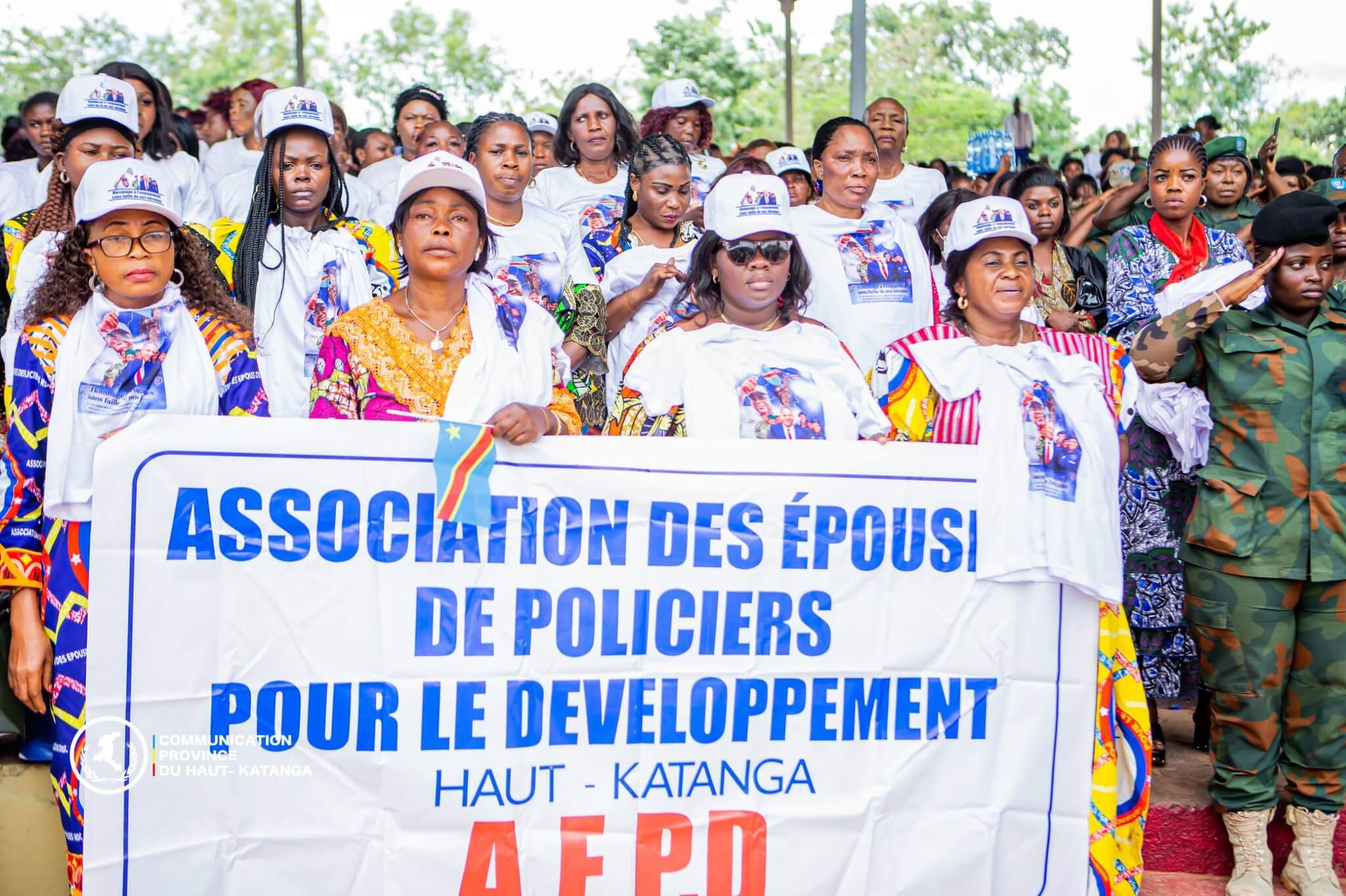 Haut-Katanga : Hommage vibrant aux femmes sous le drapeau et aux épouses de militaires et policiers